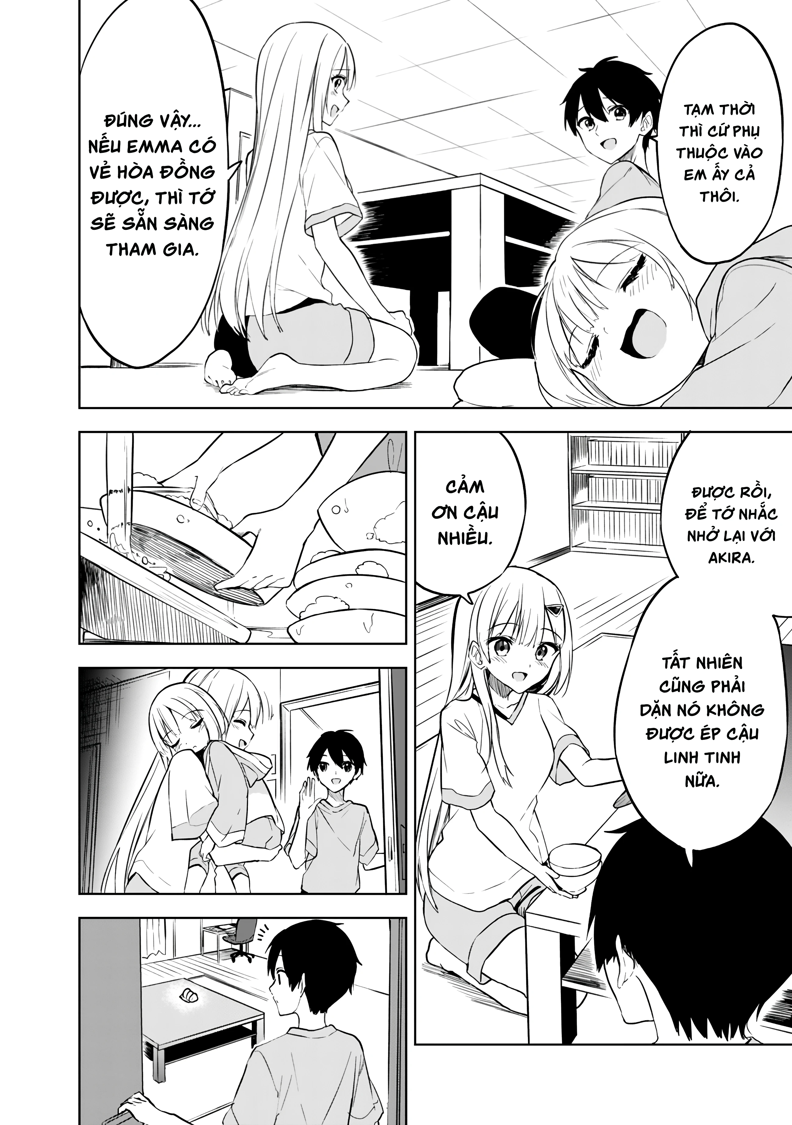 Maigo ni Natteita Youjo wo Tasuketara, Otonari ni Sumu Bishoujo Ryuugakusei ga Ie ni Asobi ni Kuru You ni Natta Ken ni Tsuite Chapter 15 - 6