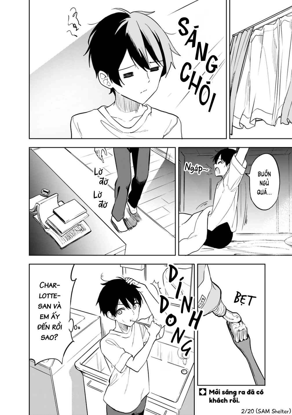 Maigo ni Natteita Youjo wo Tasuketara, Otonari ni Sumu Bishoujo Ryuugakusei ga Ie ni Asobi ni Kuru You ni Natta Ken ni Tsuite Chapter 18 - 2