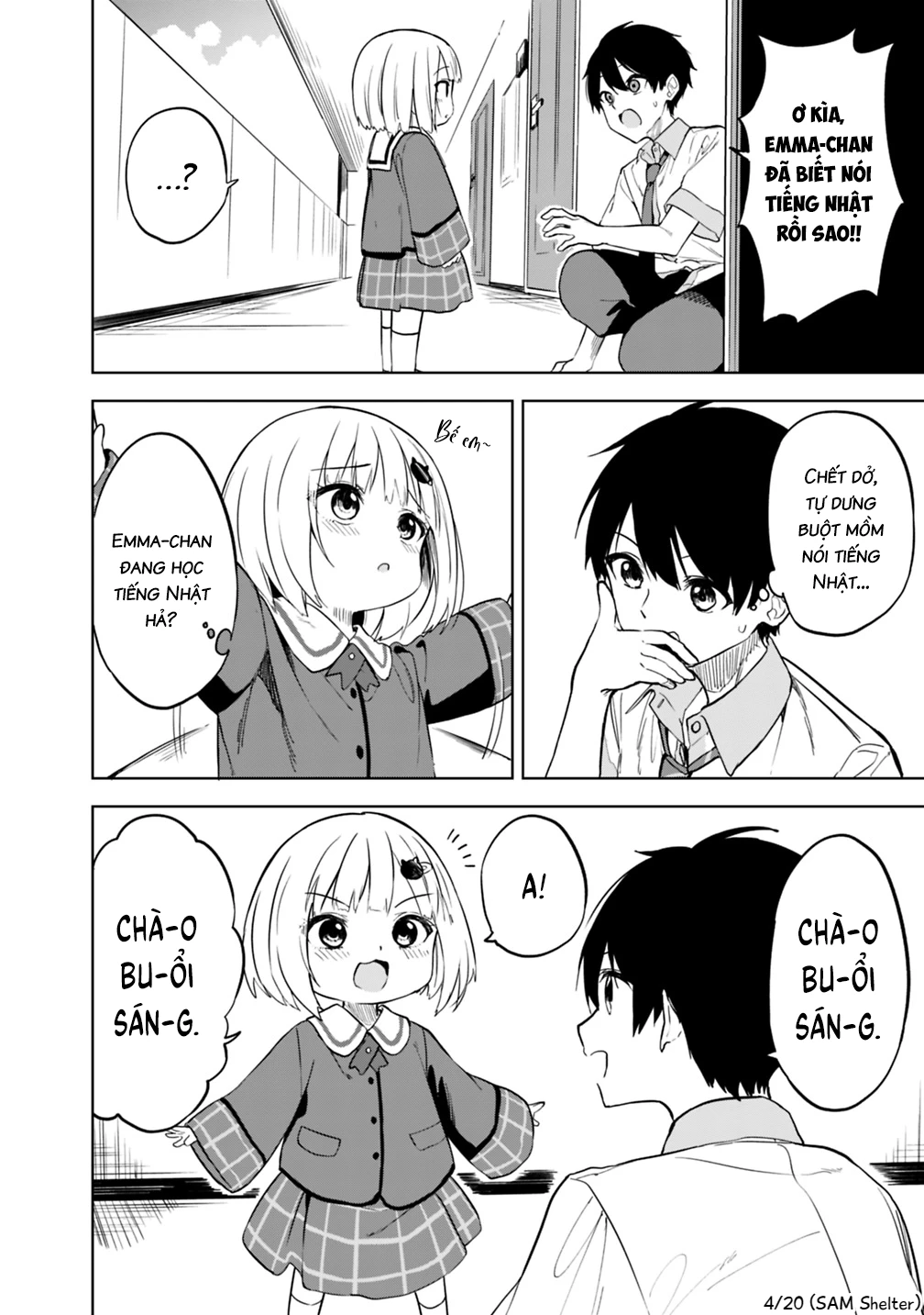 Maigo ni Natteita Youjo wo Tasuketara, Otonari ni Sumu Bishoujo Ryuugakusei ga Ie ni Asobi ni Kuru You ni Natta Ken ni Tsuite Chapter 18 - 4