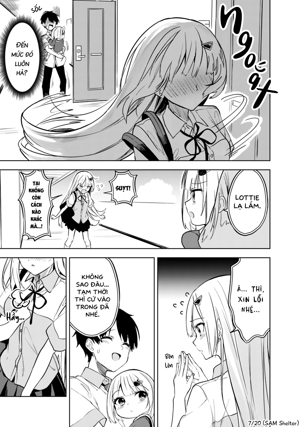 Maigo ni Natteita Youjo wo Tasuketara, Otonari ni Sumu Bishoujo Ryuugakusei ga Ie ni Asobi ni Kuru You ni Natta Ken ni Tsuite Chapter 18 - 7