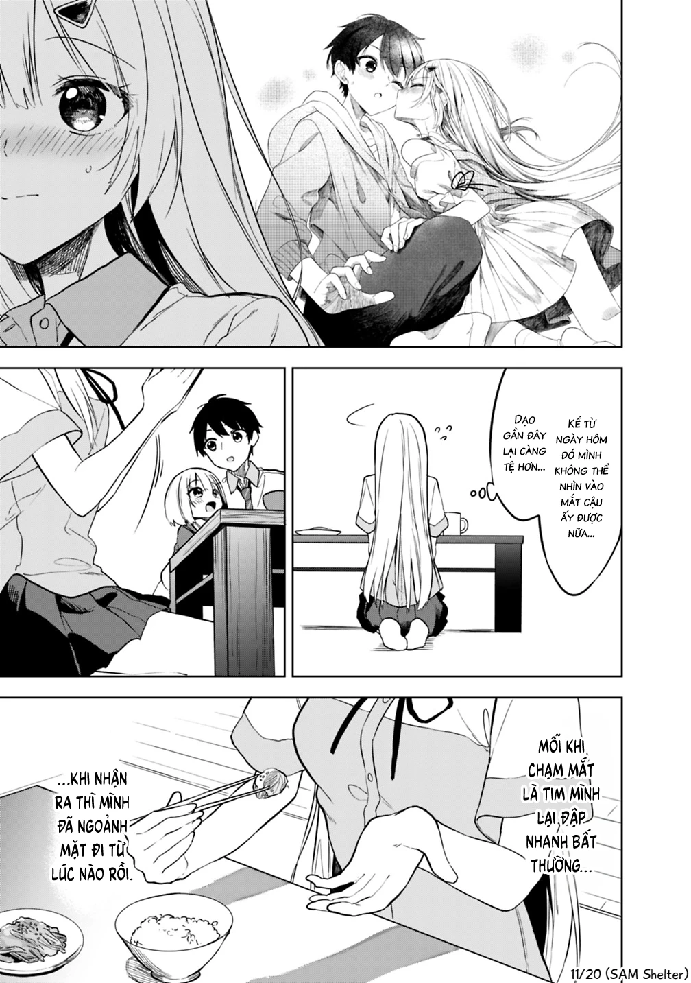 Maigo ni Natteita Youjo wo Tasuketara, Otonari ni Sumu Bishoujo Ryuugakusei ga Ie ni Asobi ni Kuru You ni Natta Ken ni Tsuite Chapter 18 - 11