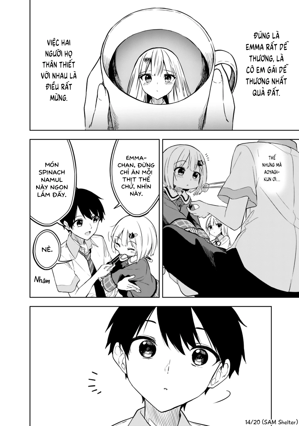 Maigo ni Natteita Youjo wo Tasuketara, Otonari ni Sumu Bishoujo Ryuugakusei ga Ie ni Asobi ni Kuru You ni Natta Ken ni Tsuite Chapter 18 - 14