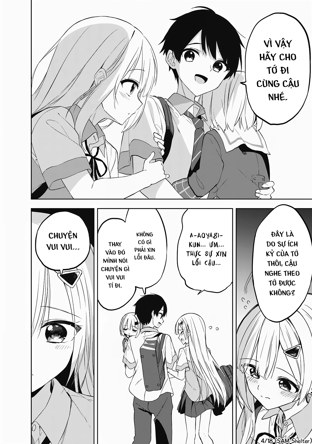 Maigo ni Natteita Youjo wo Tasuketara, Otonari ni Sumu Bishoujo Ryuugakusei ga Ie ni Asobi ni Kuru You ni Natta Ken ni Tsuite Chapter 20 - 4