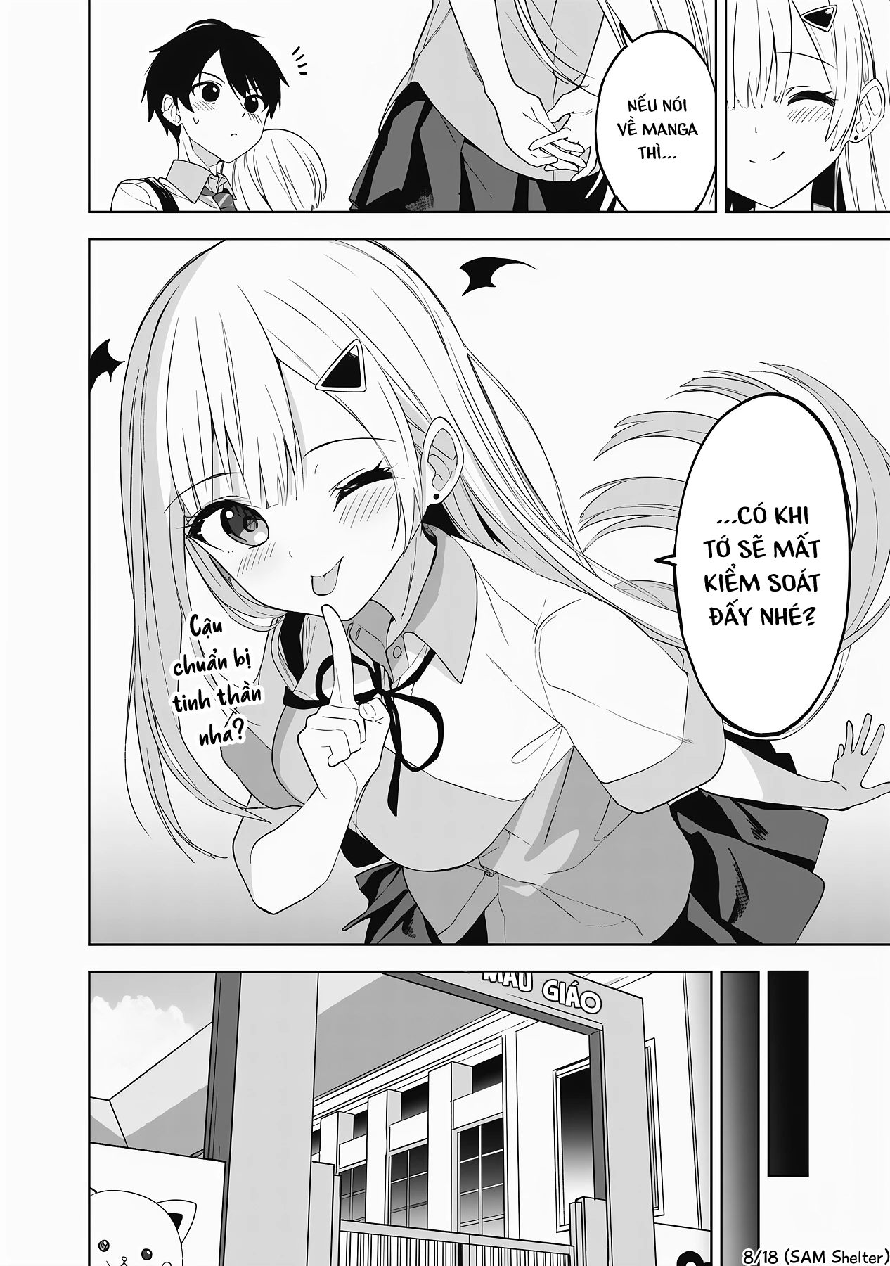 Maigo ni Natteita Youjo wo Tasuketara, Otonari ni Sumu Bishoujo Ryuugakusei ga Ie ni Asobi ni Kuru You ni Natta Ken ni Tsuite Chapter 20 - 8