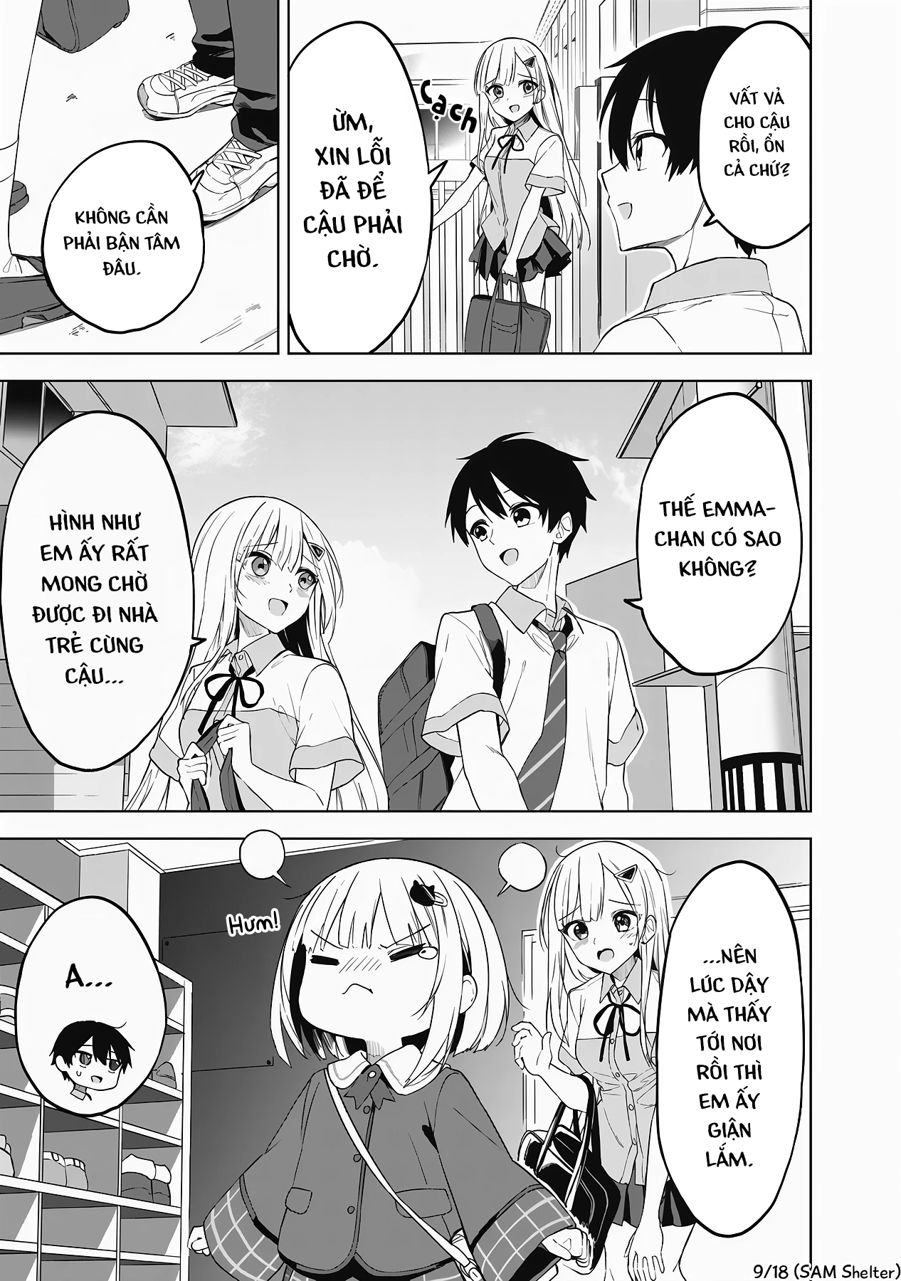 Maigo ni Natteita Youjo wo Tasuketara, Otonari ni Sumu Bishoujo Ryuugakusei ga Ie ni Asobi ni Kuru You ni Natta Ken ni Tsuite Chapter 20 - 9