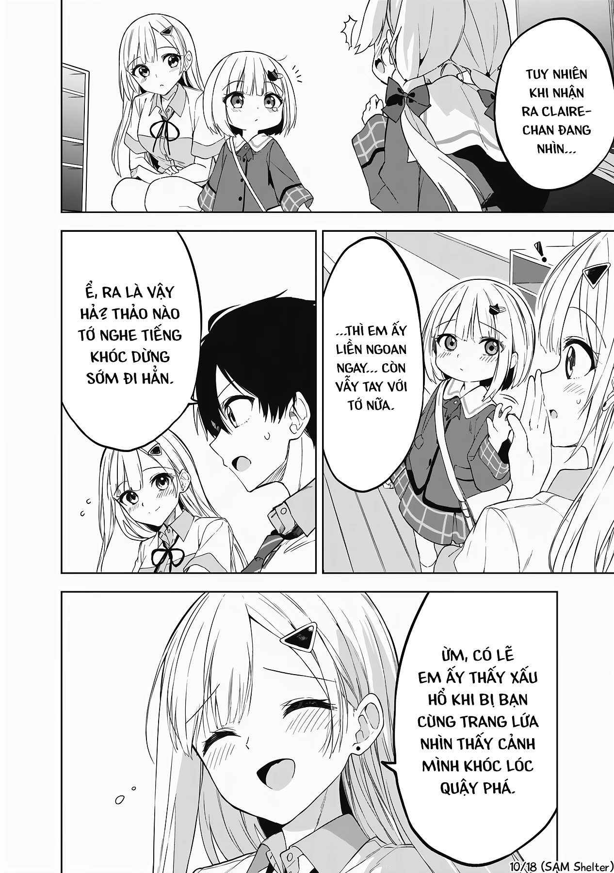 Maigo ni Natteita Youjo wo Tasuketara, Otonari ni Sumu Bishoujo Ryuugakusei ga Ie ni Asobi ni Kuru You ni Natta Ken ni Tsuite Chapter 20 - 10