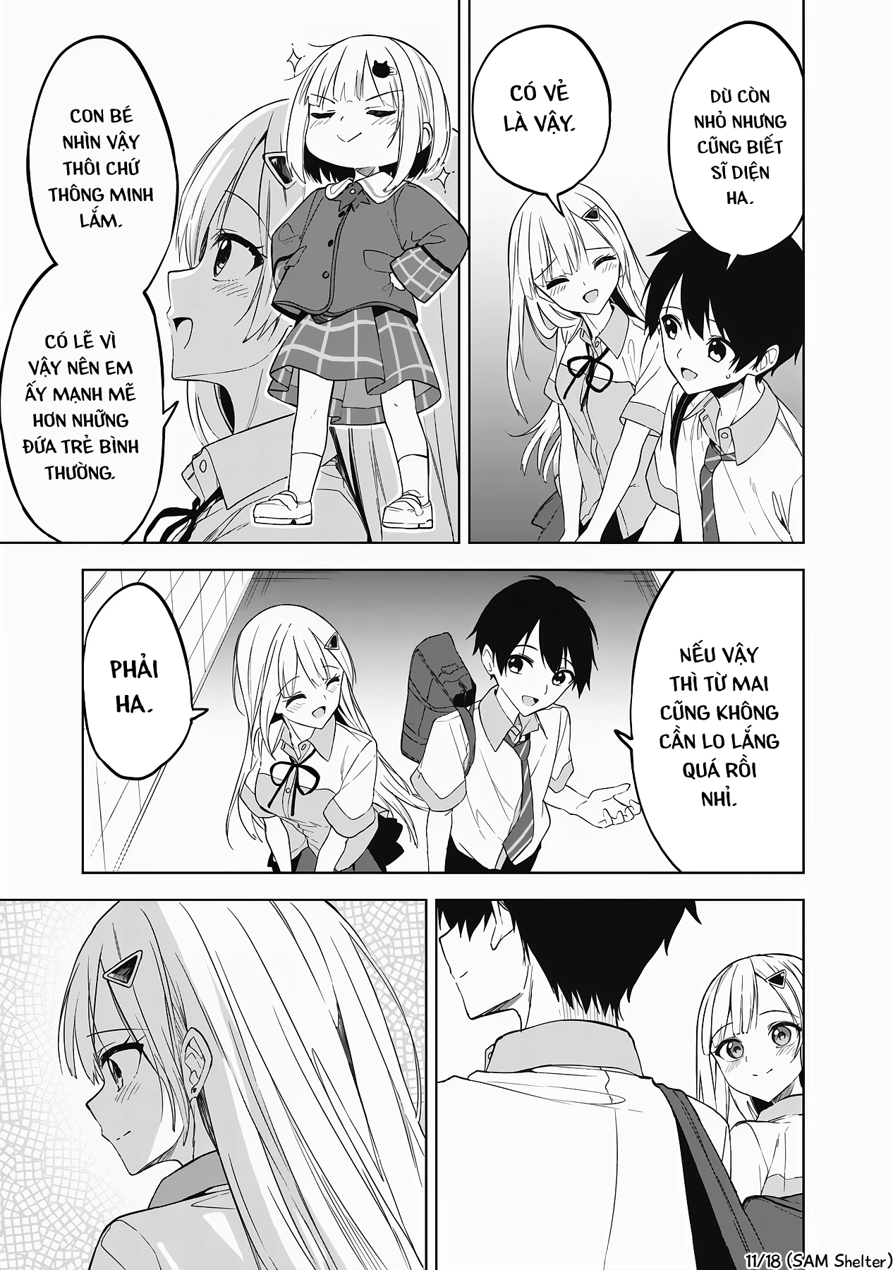 Maigo ni Natteita Youjo wo Tasuketara, Otonari ni Sumu Bishoujo Ryuugakusei ga Ie ni Asobi ni Kuru You ni Natta Ken ni Tsuite Chapter 20 - 11