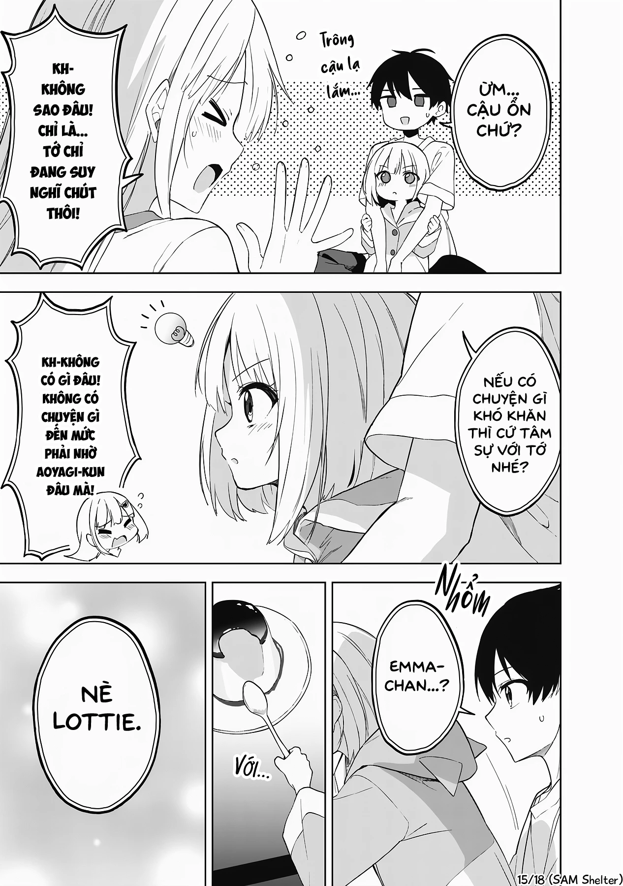 Maigo ni Natteita Youjo wo Tasuketara, Otonari ni Sumu Bishoujo Ryuugakusei ga Ie ni Asobi ni Kuru You ni Natta Ken ni Tsuite Chapter 20 - 15