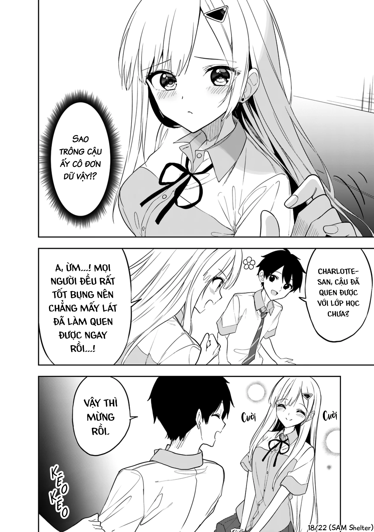 Maigo ni Natteita Youjo wo Tasuketara, Otonari ni Sumu Bishoujo Ryuugakusei ga Ie ni Asobi ni Kuru You ni Natta Ken ni Tsuite Chapter 23 - 18