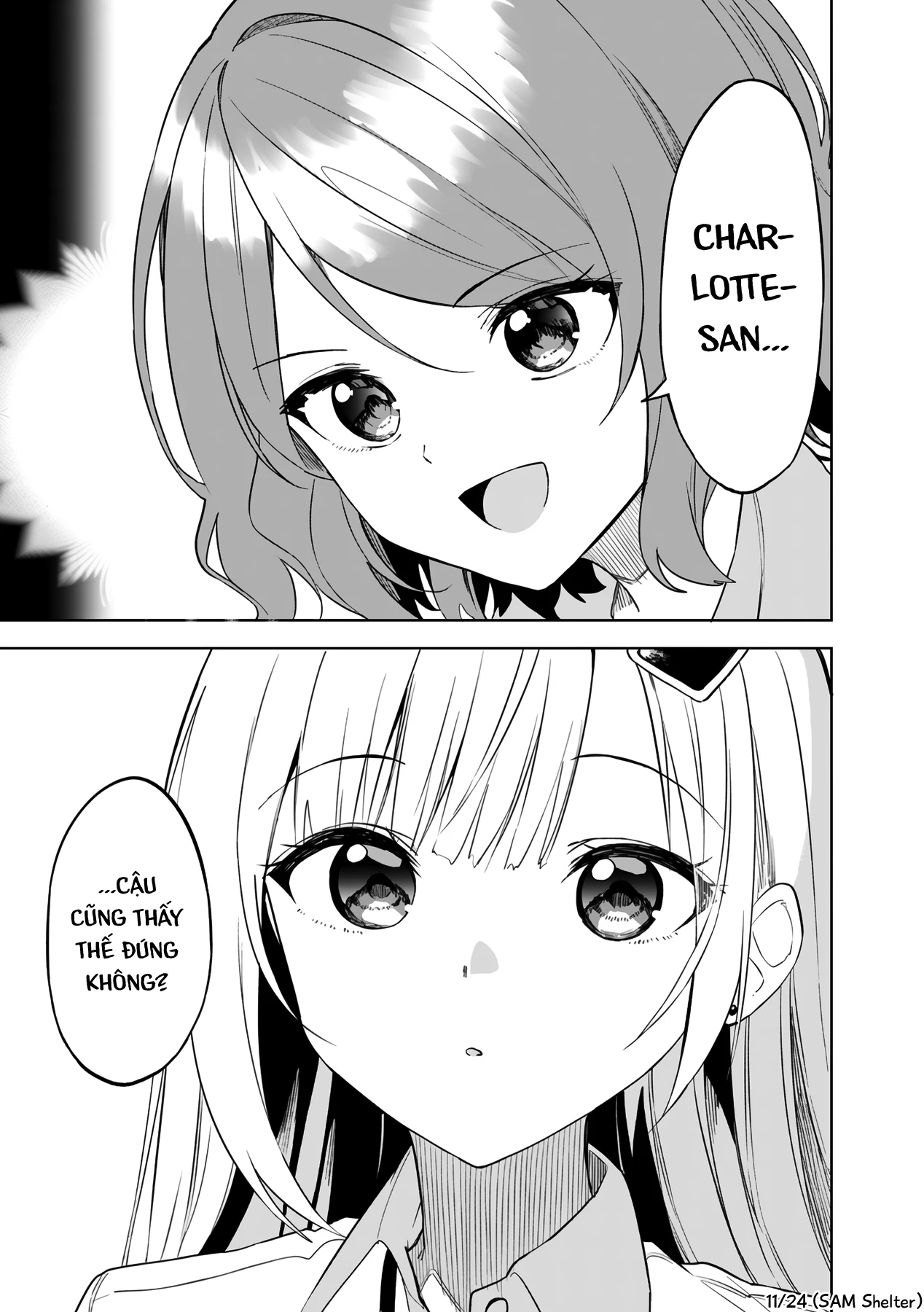 Maigo ni Natteita Youjo wo Tasuketara, Otonari ni Sumu Bishoujo Ryuugakusei ga Ie ni Asobi ni Kuru You ni Natta Ken ni Tsuite Chapter 24 - 11