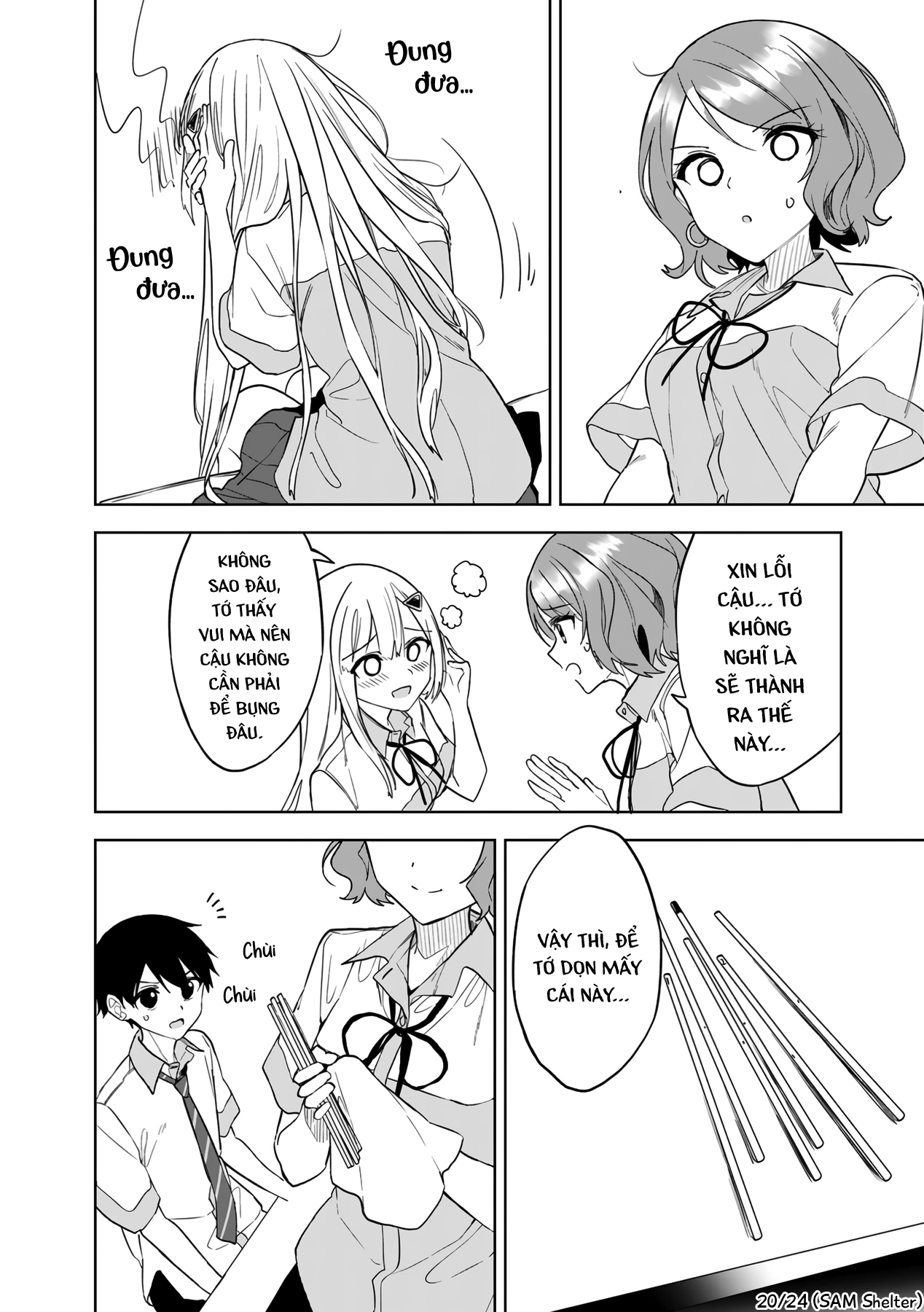 Maigo ni Natteita Youjo wo Tasuketara, Otonari ni Sumu Bishoujo Ryuugakusei ga Ie ni Asobi ni Kuru You ni Natta Ken ni Tsuite Chapter 24 - 19