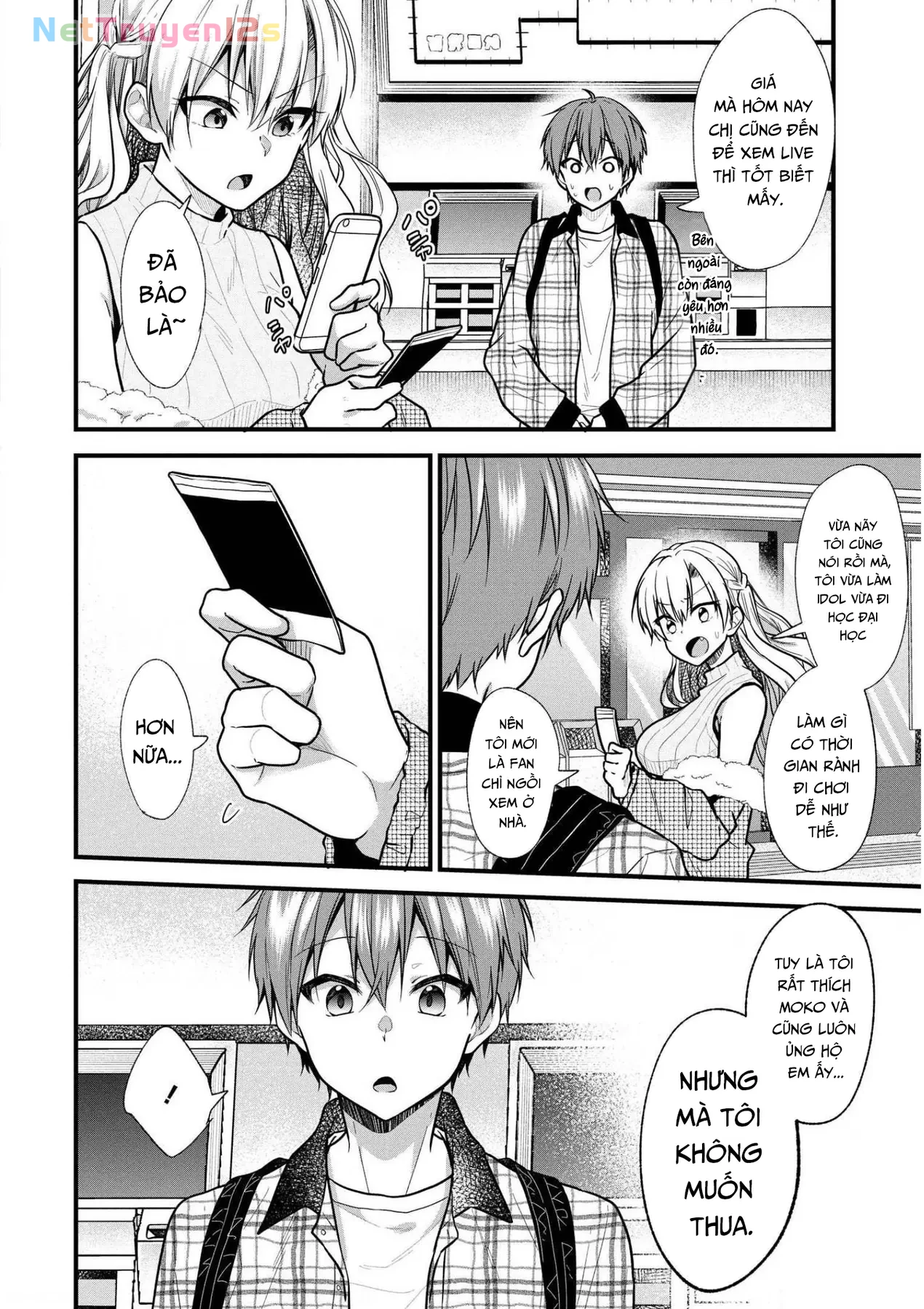 Idol tôi yêu thích giờ lại là kẻ bám đuôi tôi kìa! Chapter  18 - 10