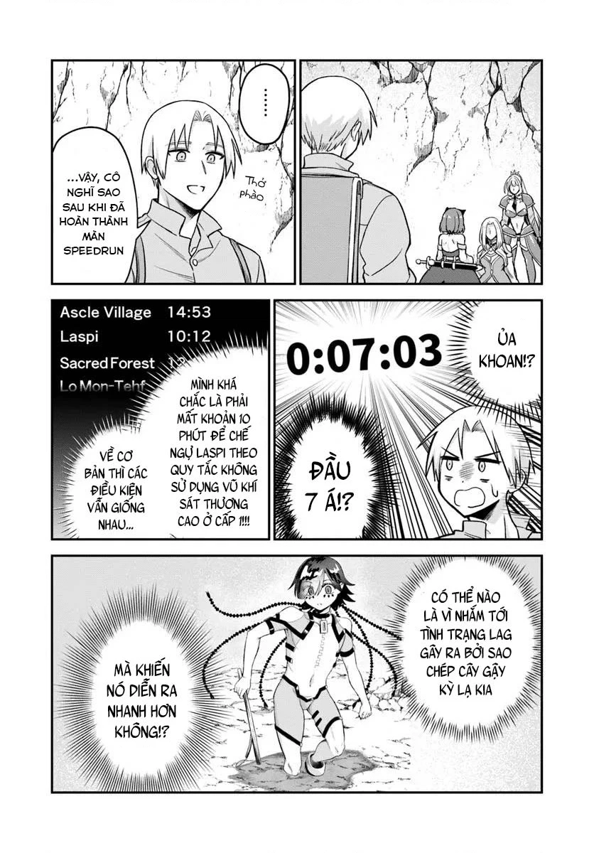 Bị nhốt trong thế giới game, tôi "speedrun" sạch map Chapter 17.1 - 13