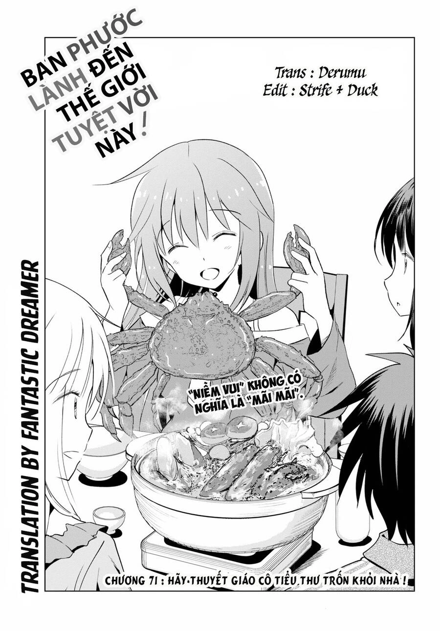 Phước Lành Cho Thế Giới Chapter 71 - 1