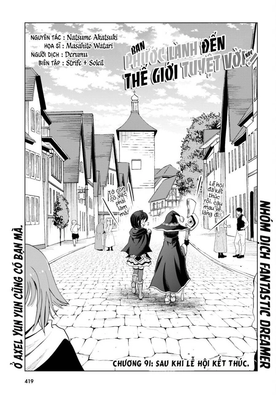 Phước Lành Cho Thế Giới Chapter 91 - 2