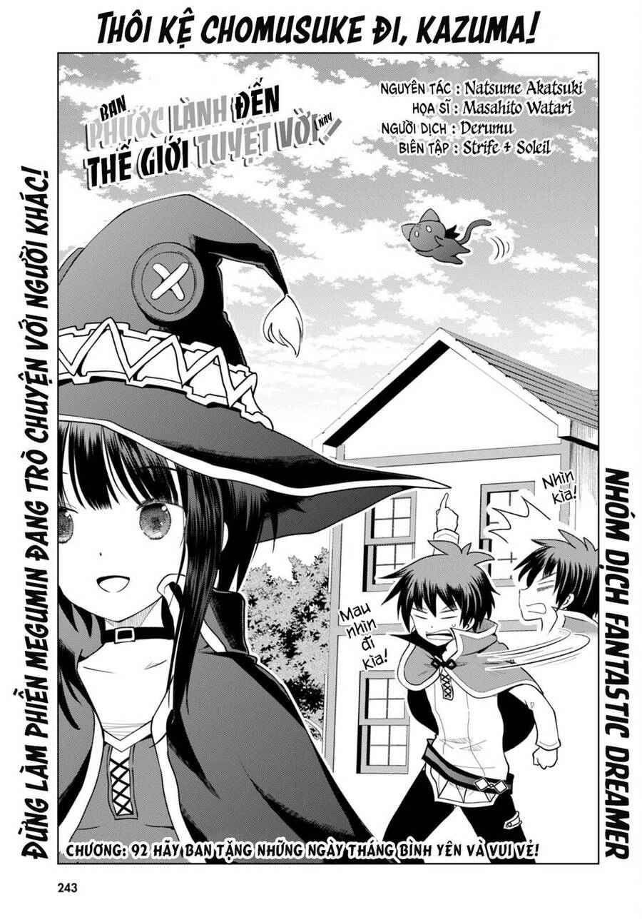 Phước Lành Cho Thế Giới Chapter 92 - 2