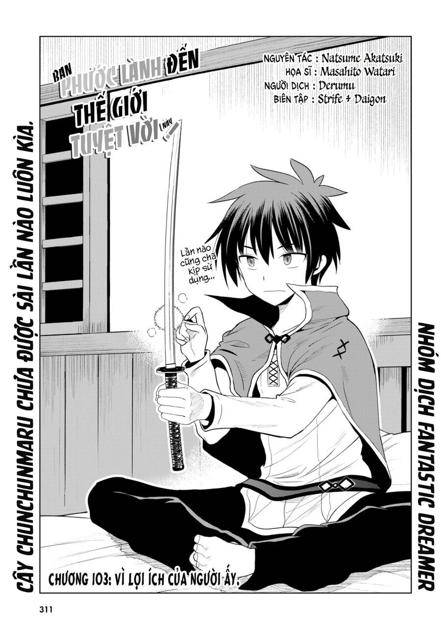 Phước Lành Cho Thế Giới Chapter 103 - 2