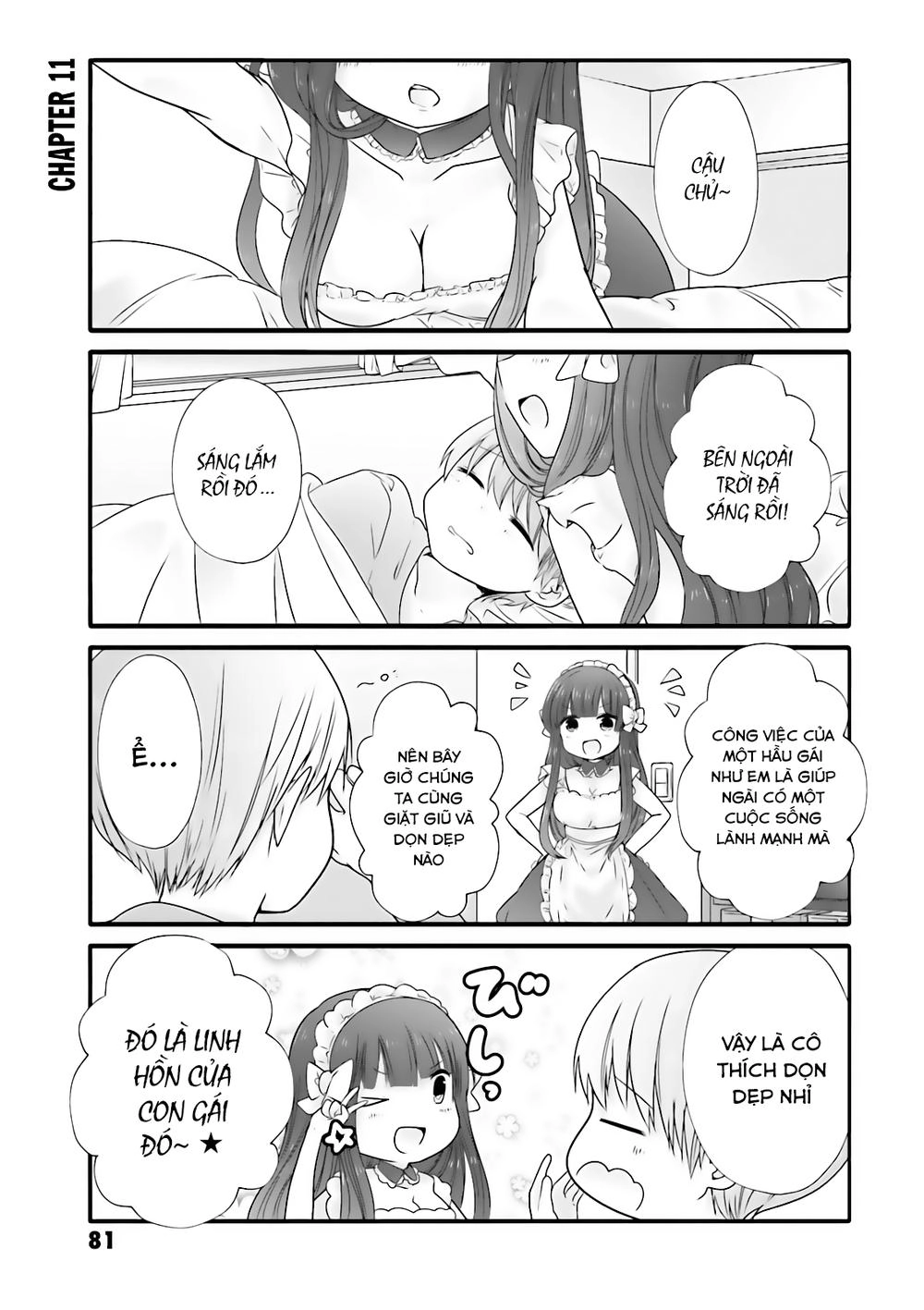 Cô hầu gái biến thái của tôi đang tấn công tôi Chapter 11 - 2