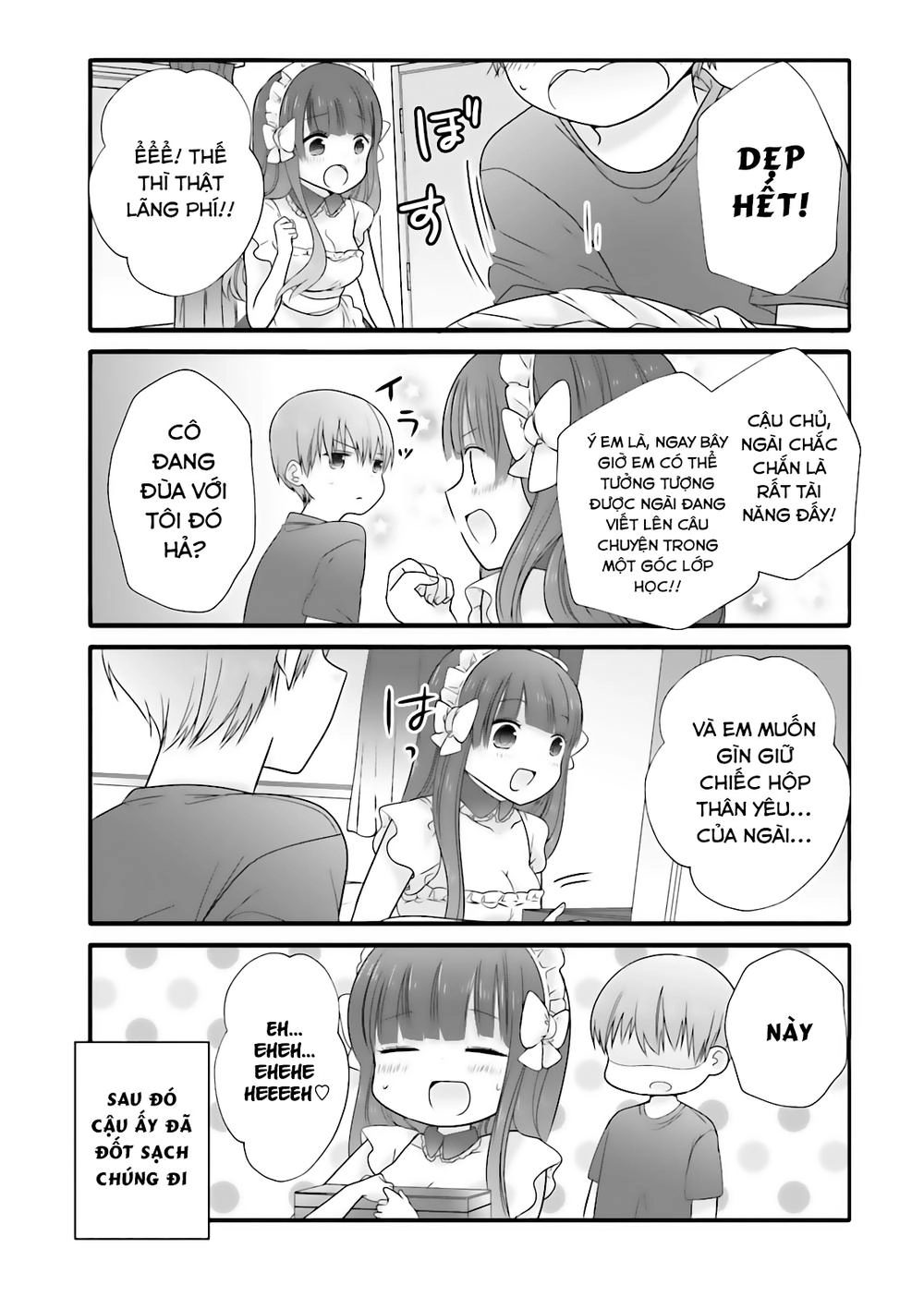 Cô hầu gái biến thái của tôi đang tấn công tôi Chapter 11 - 8