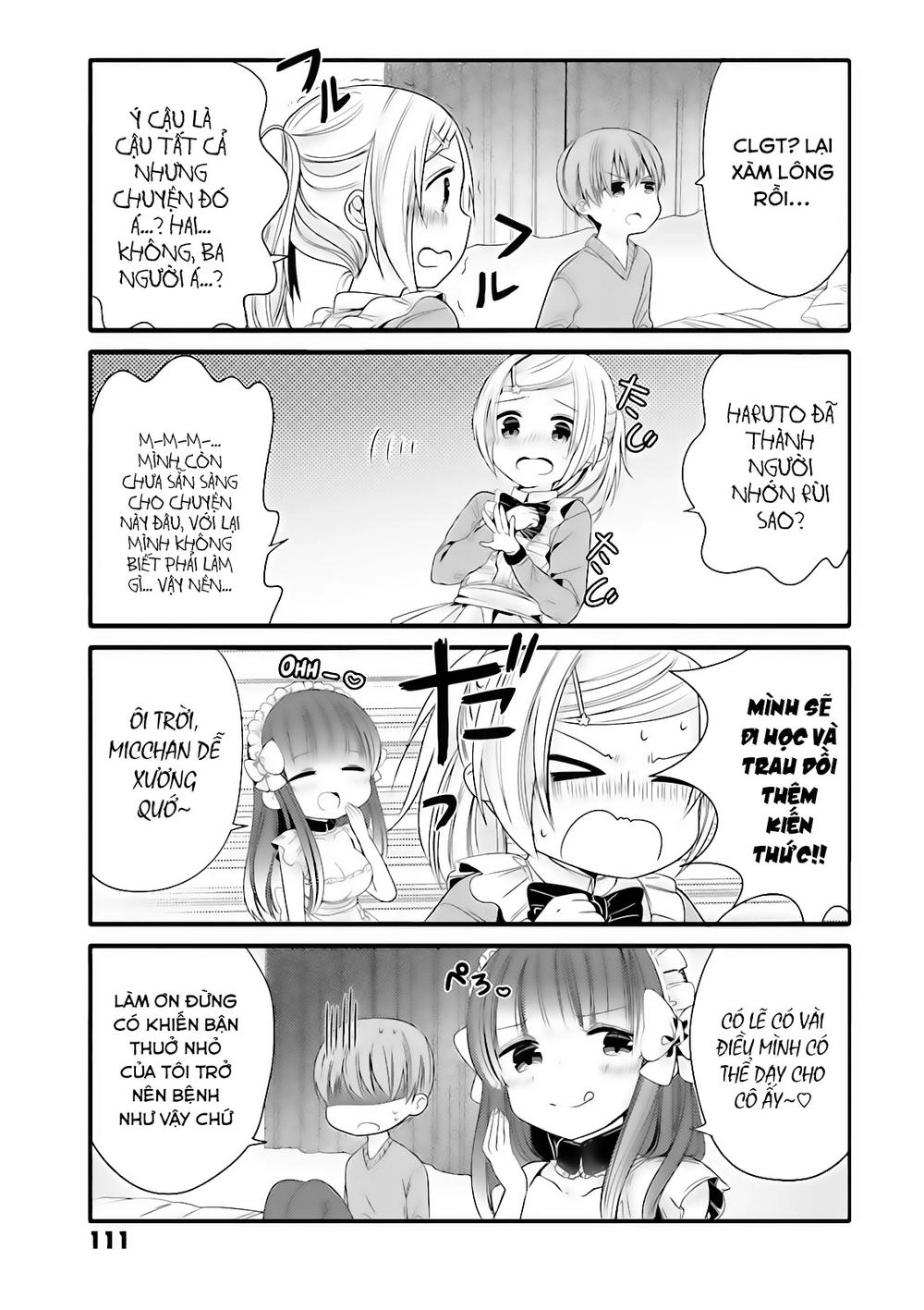 Cô hầu gái biến thái của tôi đang tấn công tôi Chapter 14 - 8