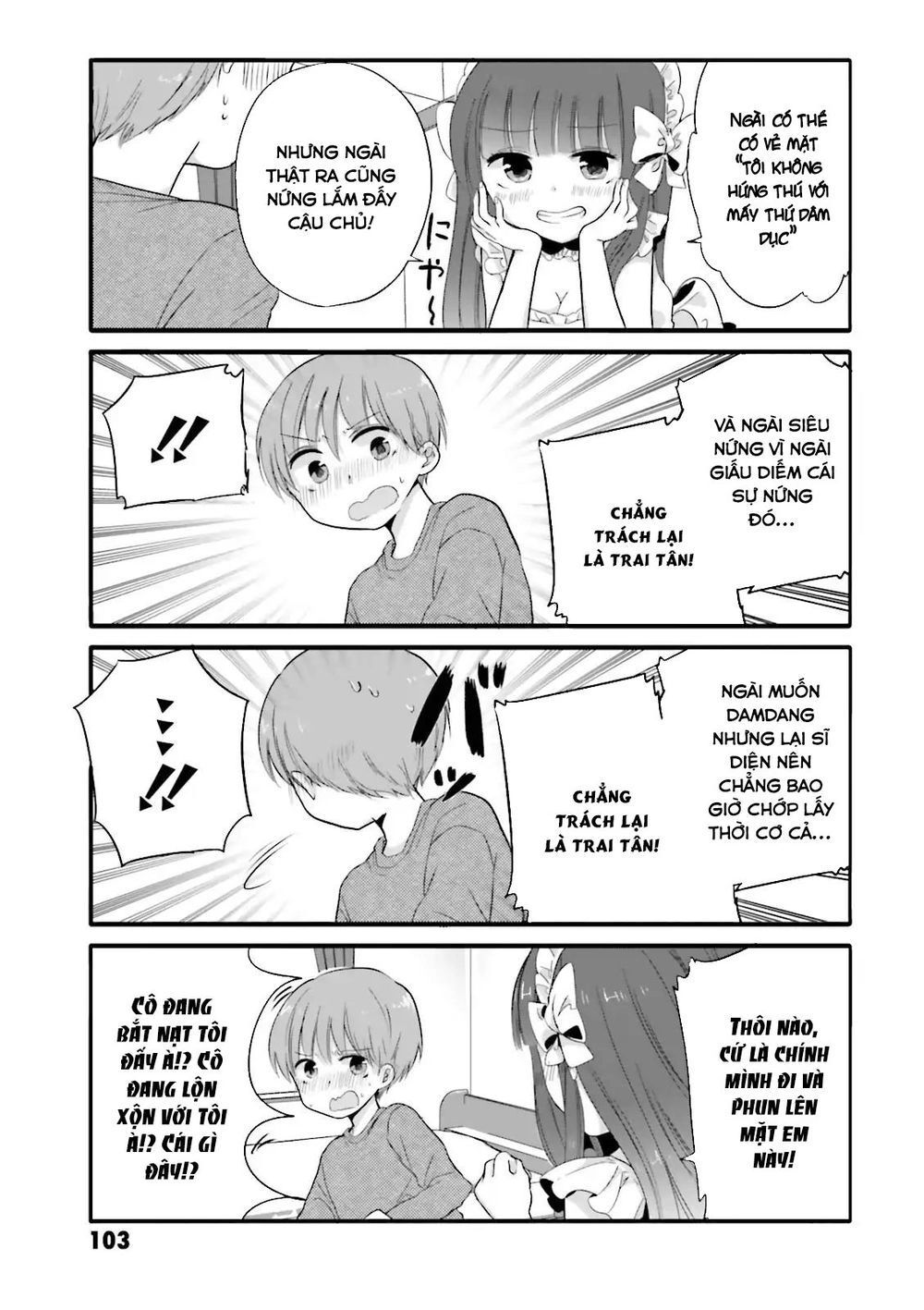 Cô hầu gái biến thái của tôi đang tấn công tôi Chapter 33 - 8