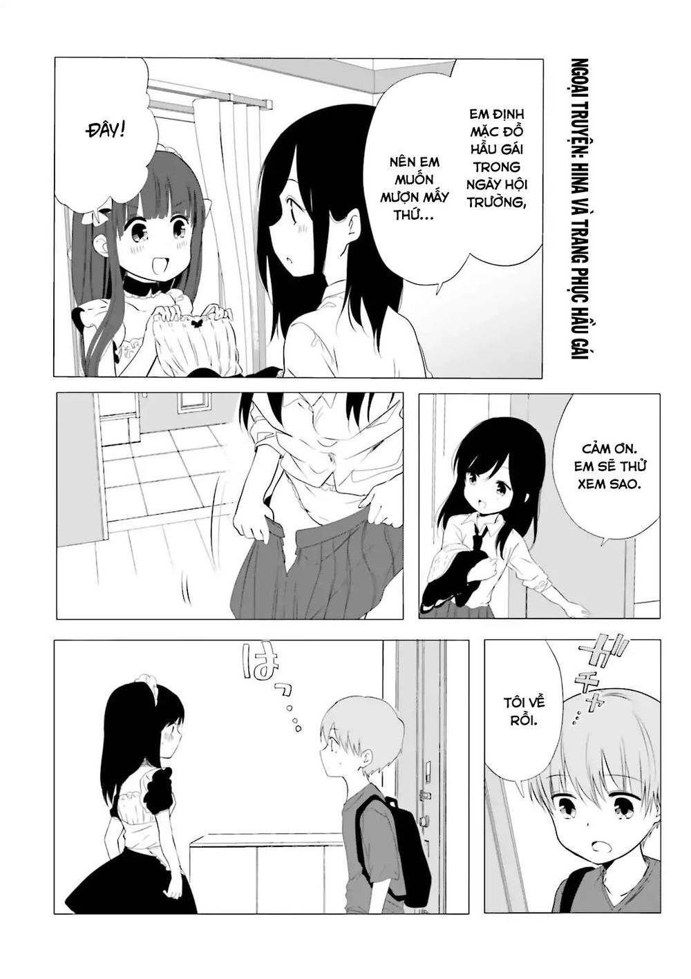 Cô hầu gái biến thái của tôi đang tấn công tôi Chapter 40.2 - 4