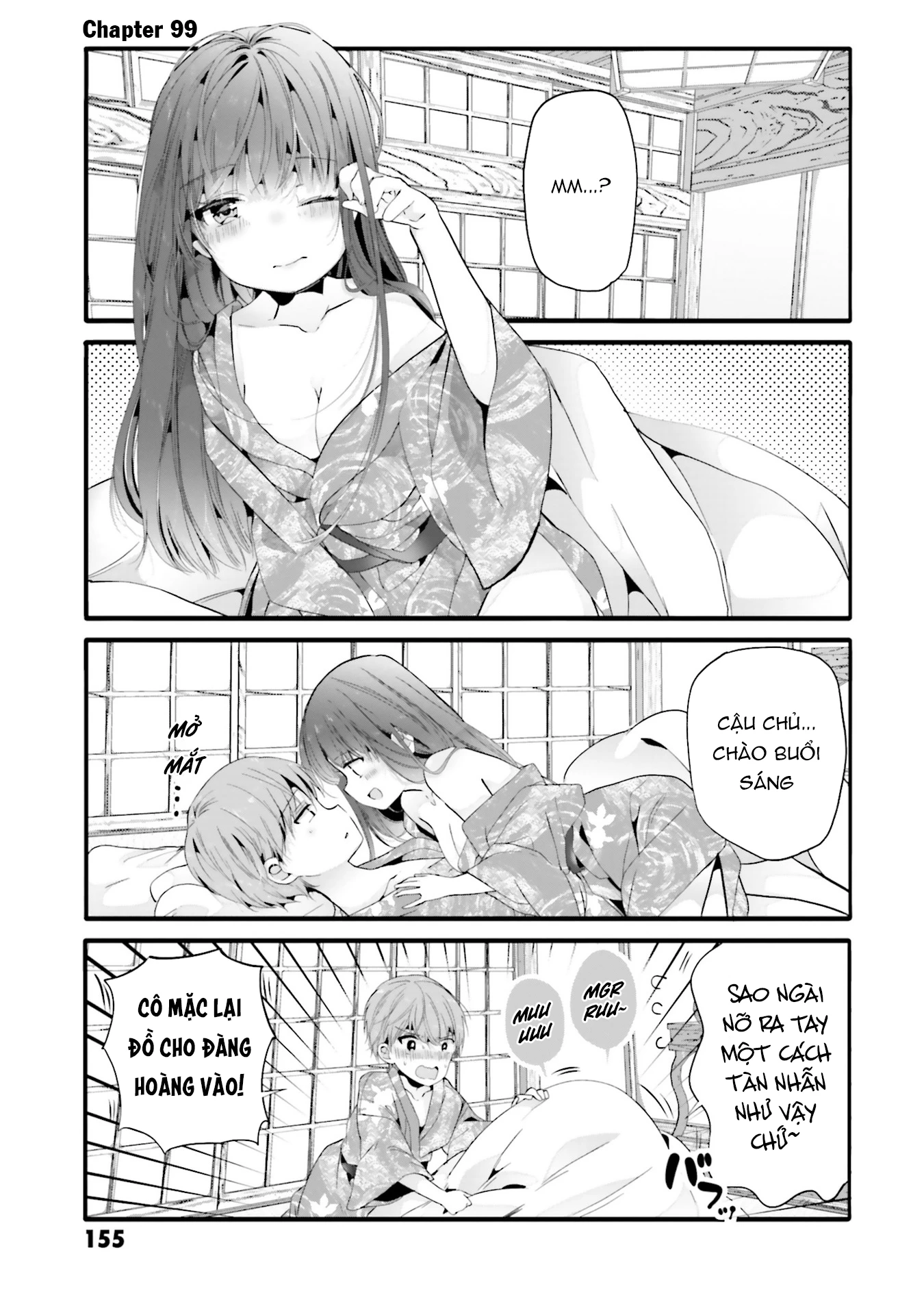 Cô hầu gái biến thái của tôi đang tấn công tôi Chapter 99 - 1