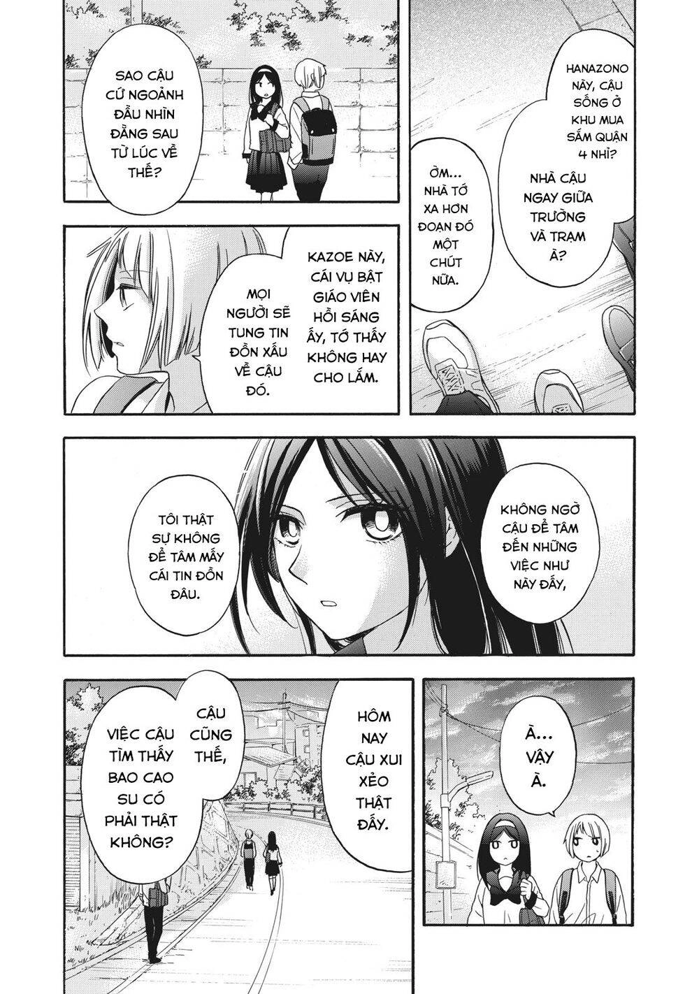 Hanazono And Kazoe's Bizzare After School Rendezvous Chapter 8 - 5