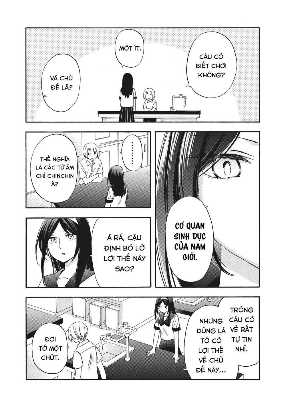 Hanazono And Kazoe's Bizzare After School Rendezvous Chapter 9 - 8