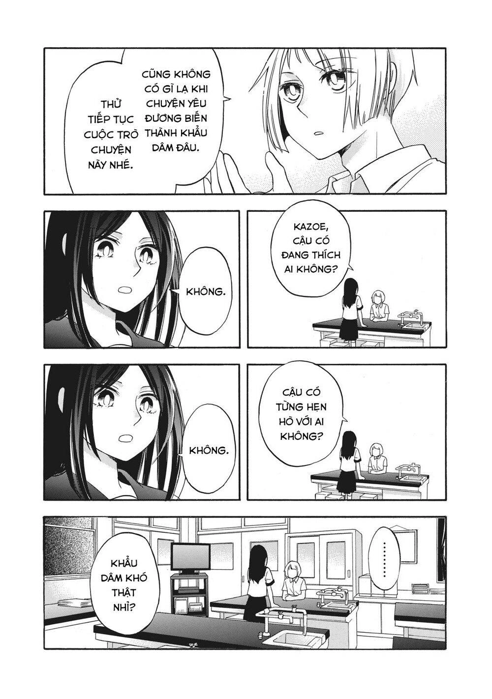 Hanazono And Kazoe's Bizzare After School Rendezvous Chapter 10 - 12