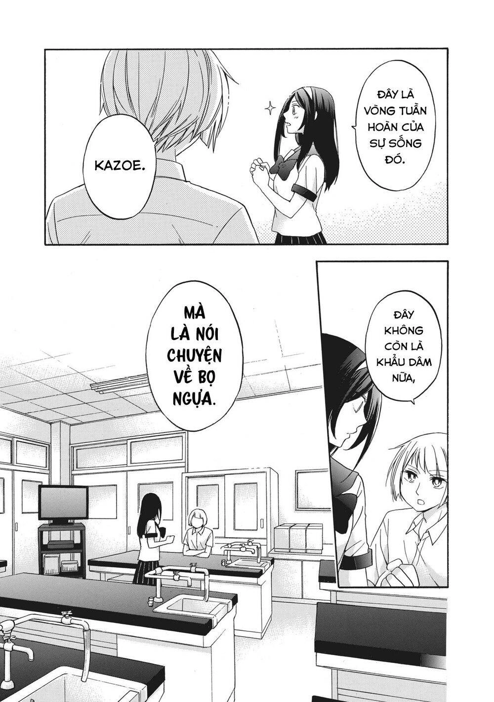 Hanazono And Kazoe's Bizzare After School Rendezvous Chapter 10 - 16