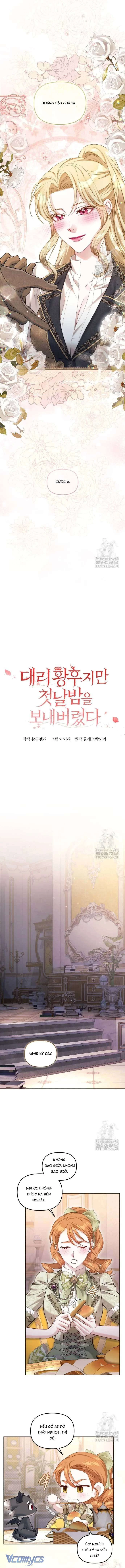 Tuy Là Hoàng Hậu Thay Thế Nhưng Tôi Lại Đánh Mất Đêm Đầu Tiên Chapter 34 - 4