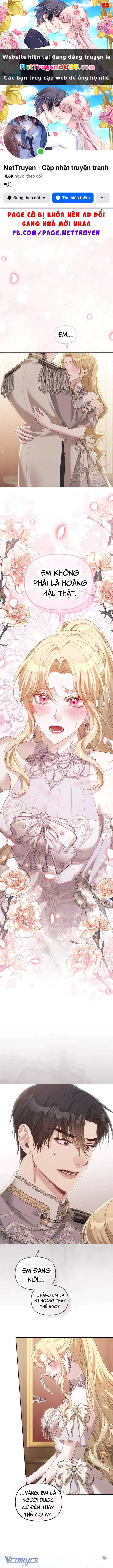 Tuy Là Hoàng Hậu Thay Thế Nhưng Tôi Lại Đánh Mất Đêm Đầu Tiên Chapter 48 - 1