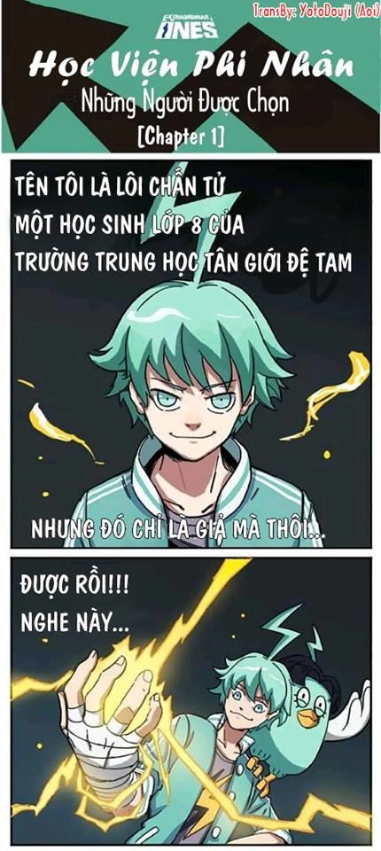 Học Viện Phi Nhân Chapter 1 - 1