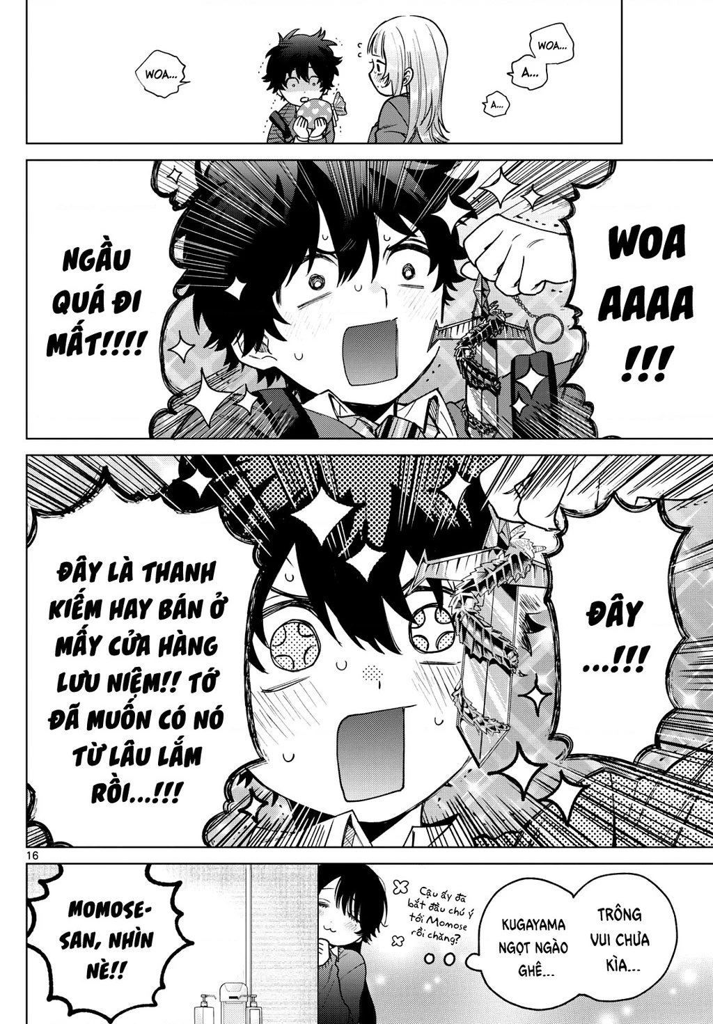 Mối tình đầu đầy trắc trở của Momose Akira Chapter 23 - 17