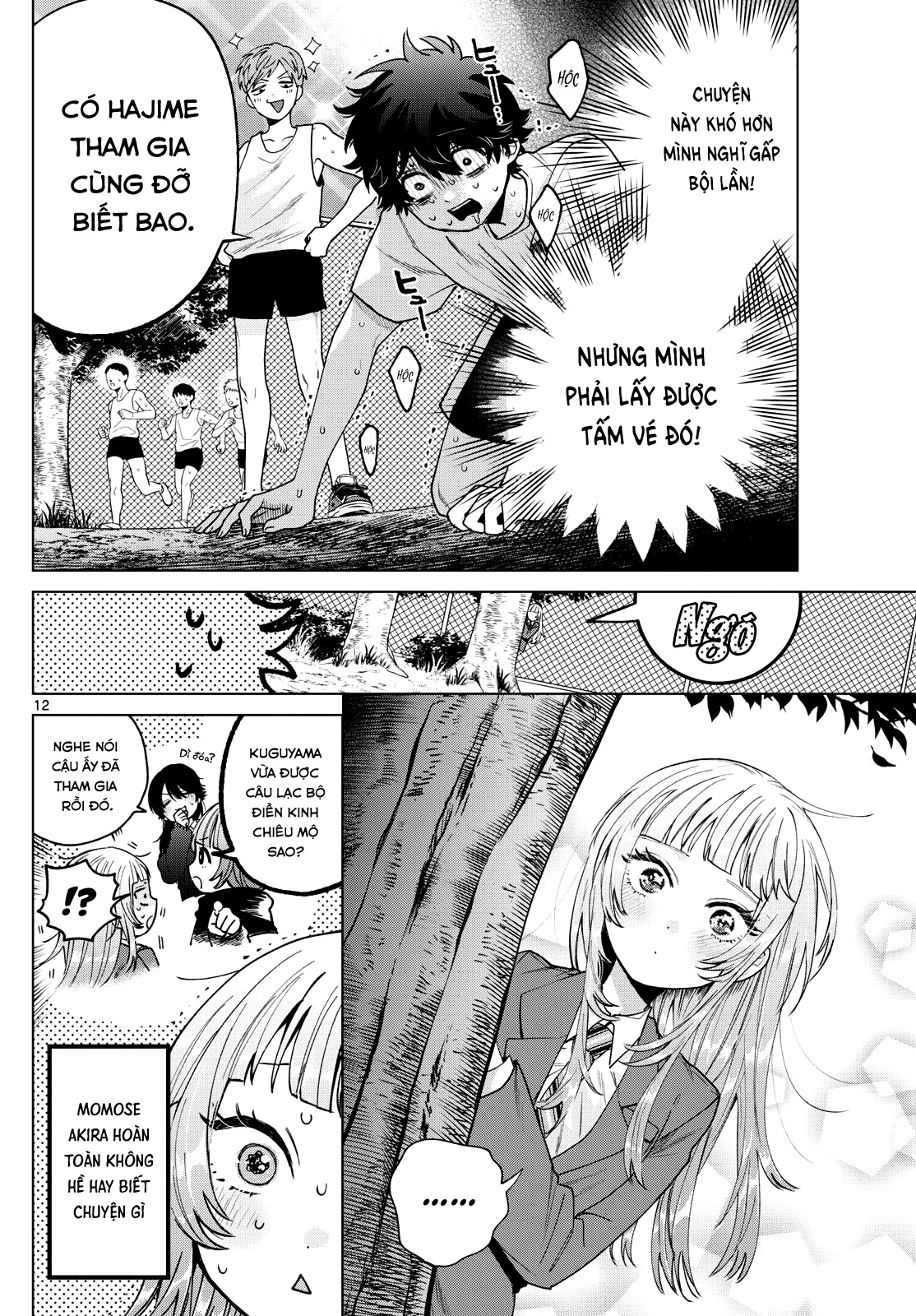 Mối tình đầu đầy trắc trở của Momose Akira Chapter 25 - 12