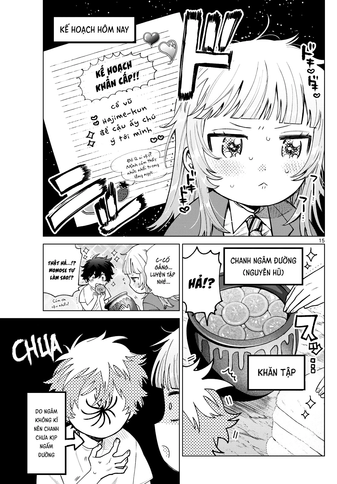 Mối tình đầu đầy trắc trở của Momose Akira Chapter 25 - 15