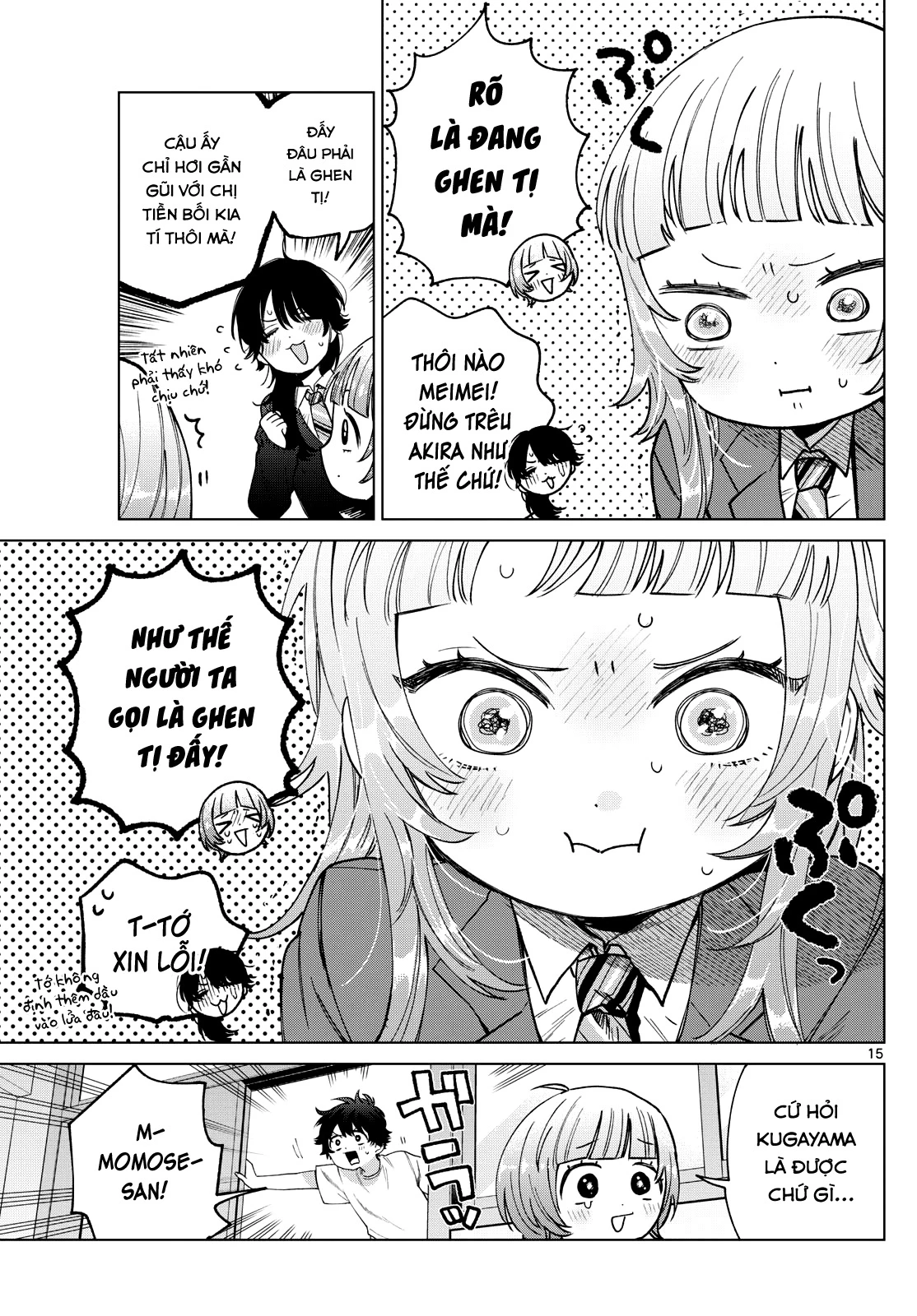 Mối tình đầu đầy trắc trở của Momose Akira Chapter 26 - 16