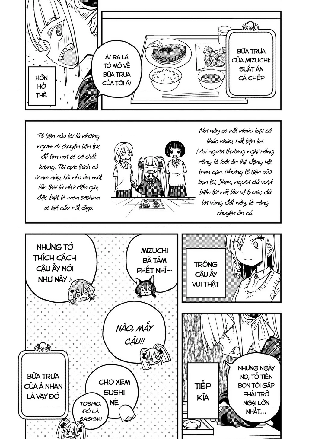 Không thể thoát khỏi Mizudako-chan! Chapter 25 - 14