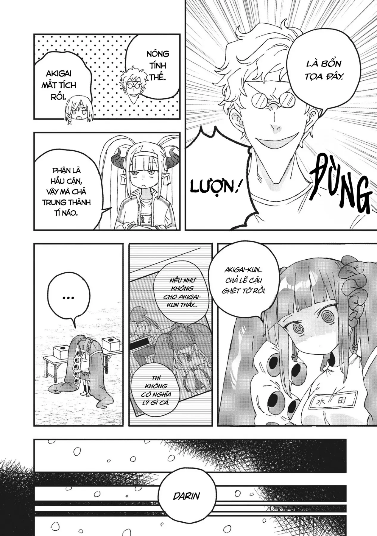 Không thể thoát khỏi Mizudako-chan! Chapter  28 - 3
