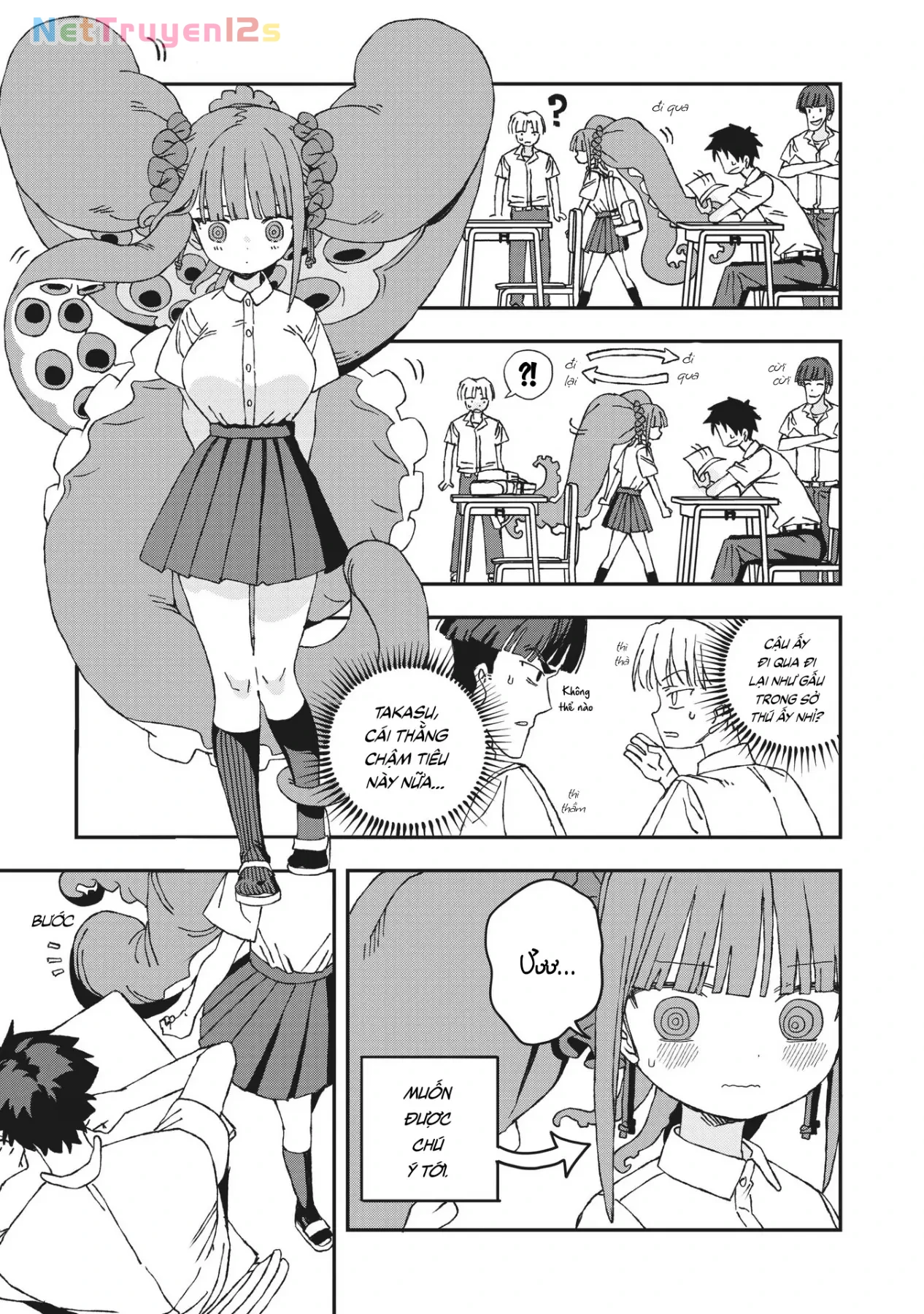 Không thể thoát khỏi Mizudako-chan! Chapter  31 - 4