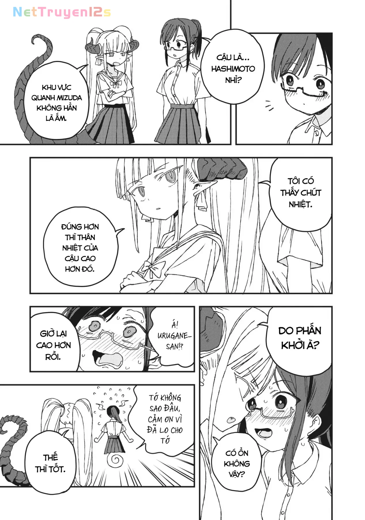 Không thể thoát khỏi Mizudako-chan! Chapter  31 - 8