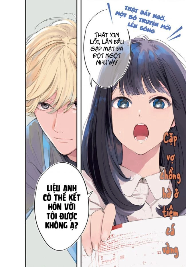 Cặp Vợ Chồng Hờ Ở Tiệm Cá Vàng Chapter  - 1