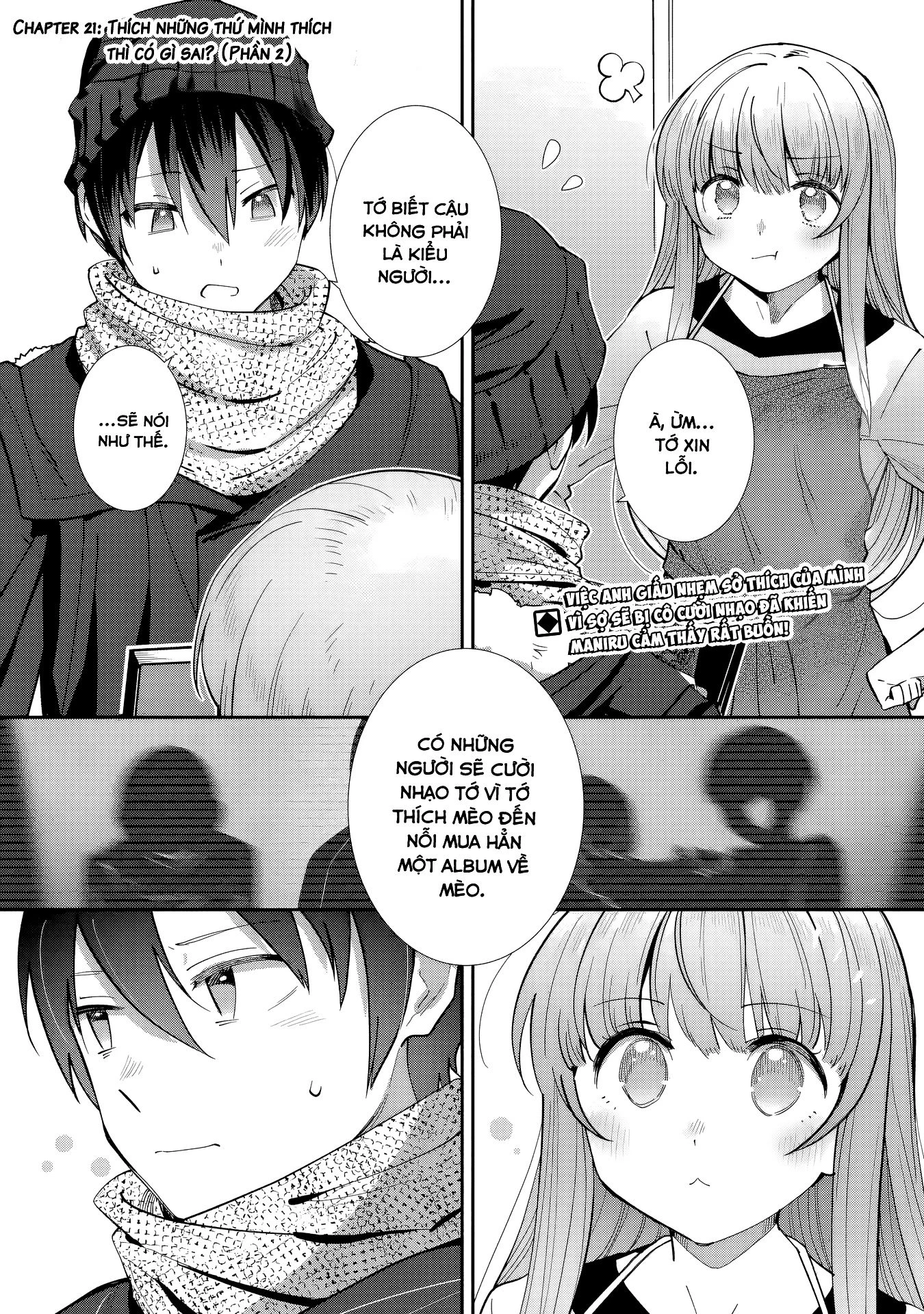 Otonari no Tenshi-sama: After the rain Chapter 21 - 1