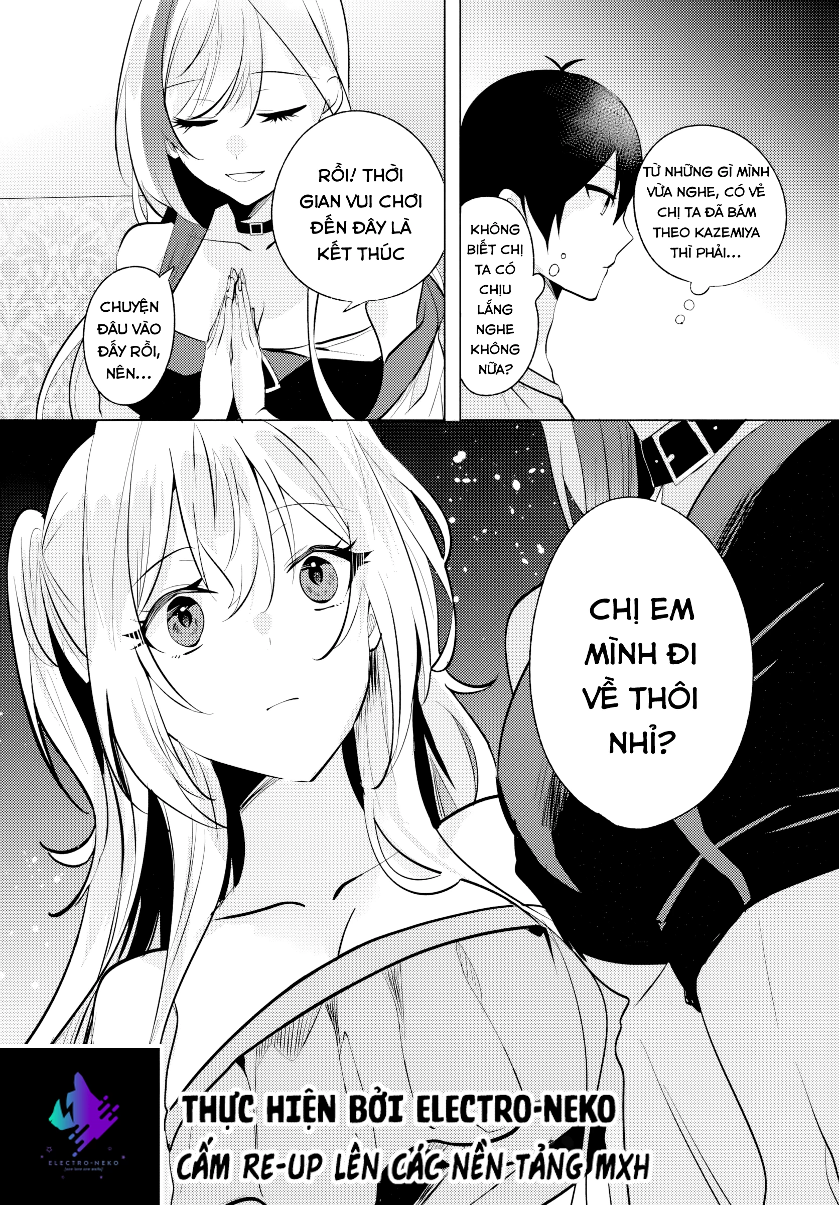 Sau giờ học, tại quán ăn gia đình, với cô bạn cùng lớp Chapter 9 - 10