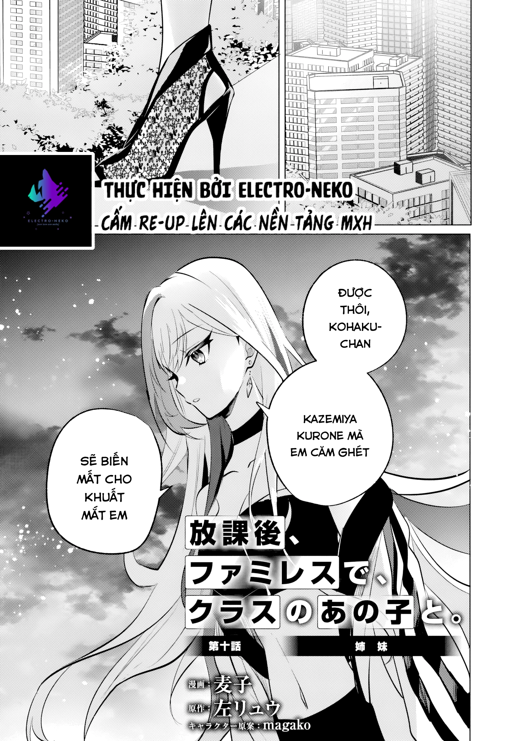 Sau giờ học, tại quán ăn gia đình, với cô bạn cùng lớp Chapter 10.1 - 5