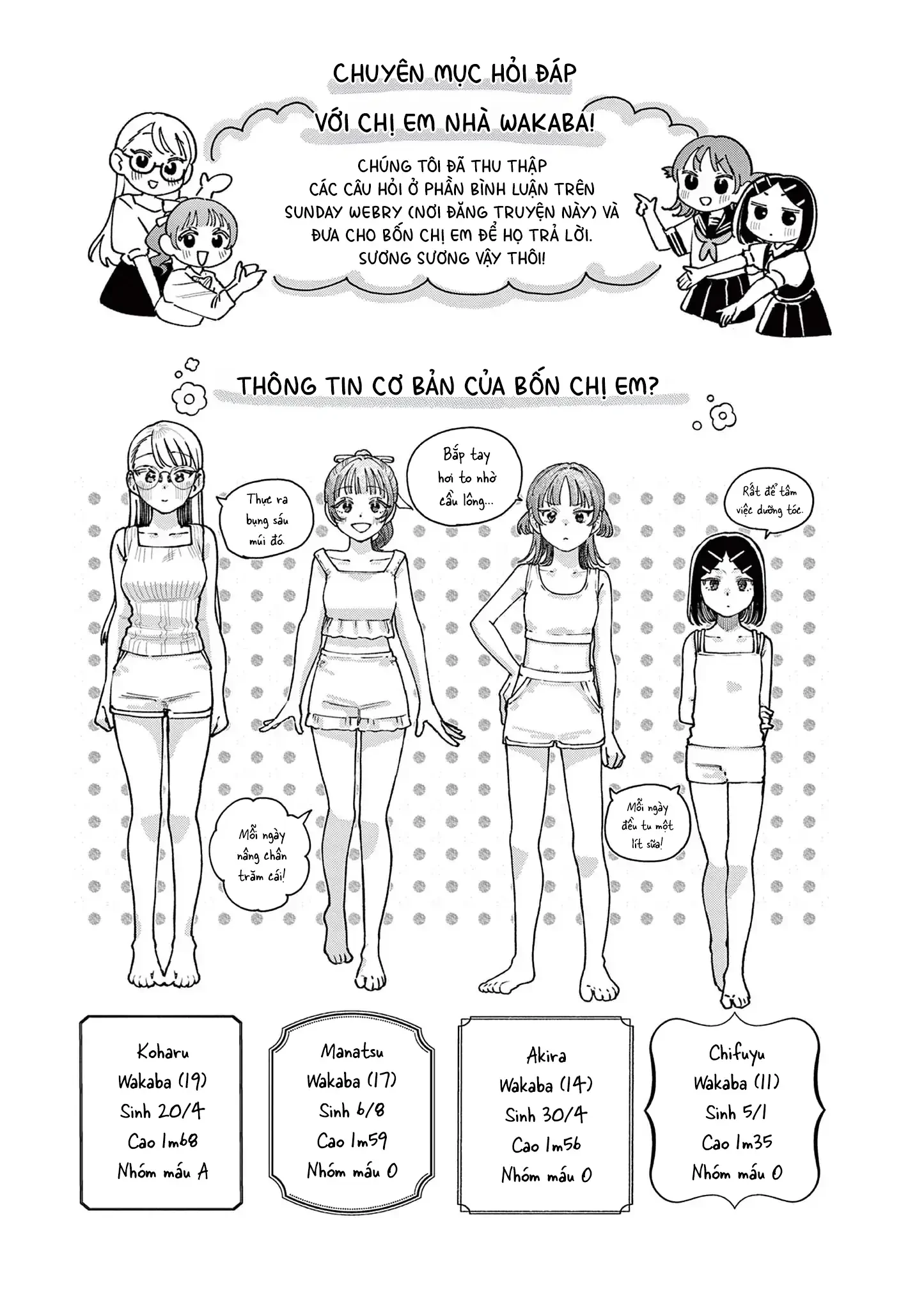 Tình yêu màu Lam nhà Wakaba Chapter 27.5 - 5