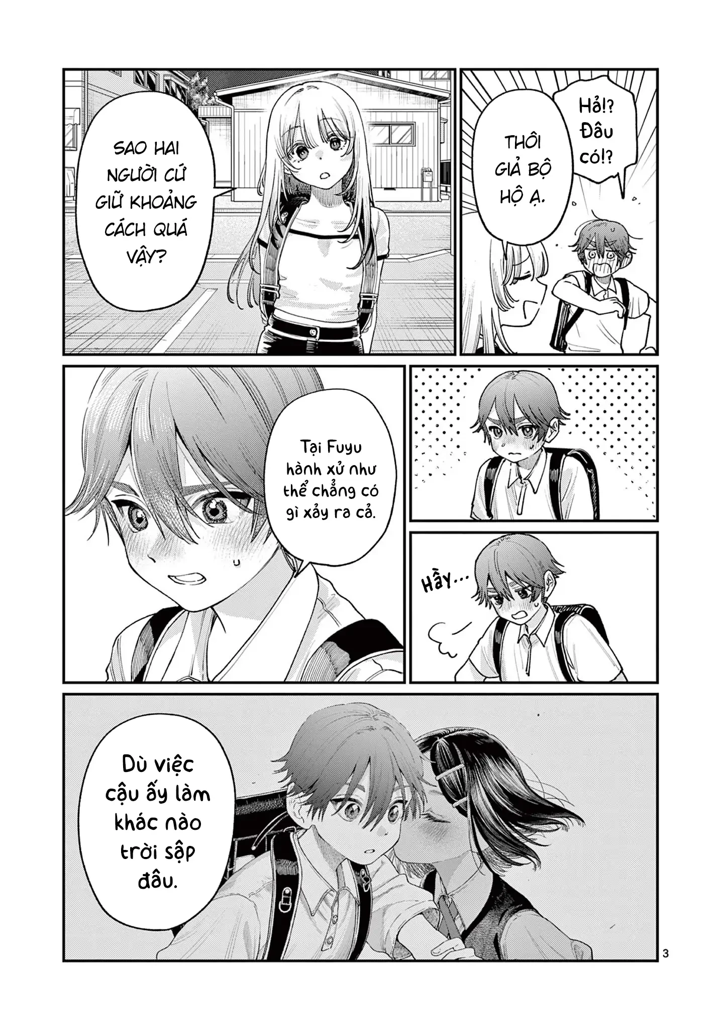 Tình yêu màu Lam nhà Wakaba Chapter 30 - 3