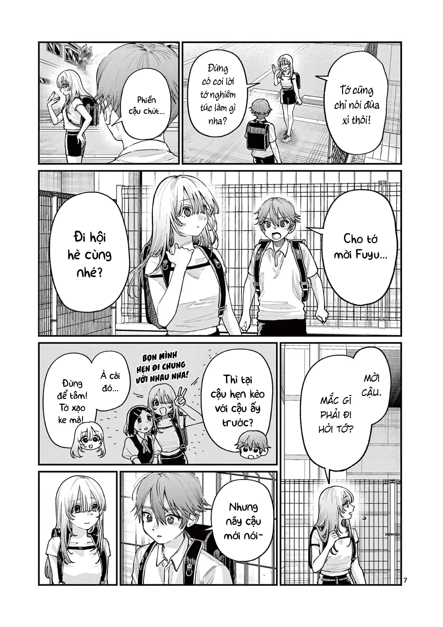 Tình yêu màu Lam nhà Wakaba Chapter 30 - 7