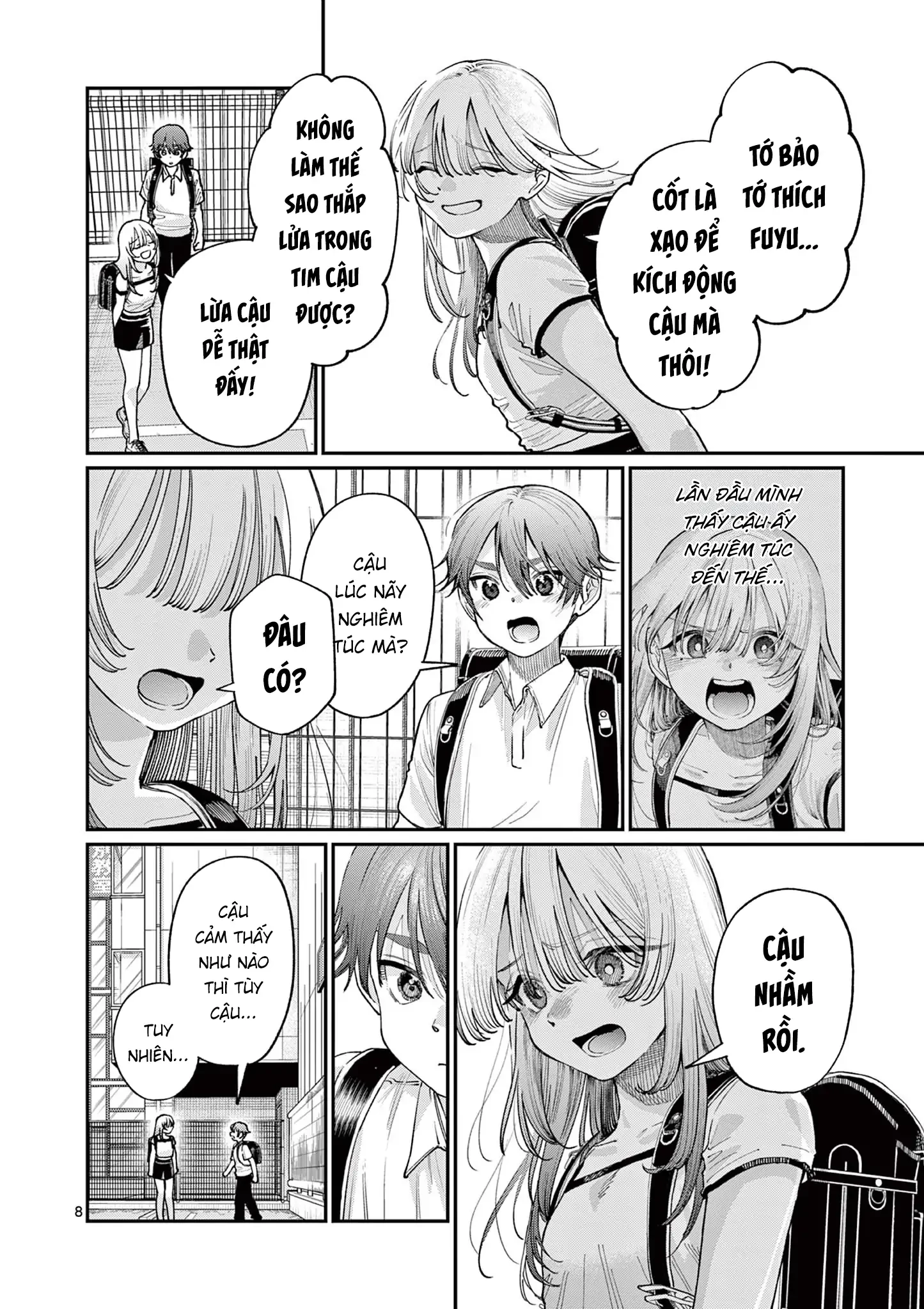 Tình yêu màu Lam nhà Wakaba Chapter 30 - 8